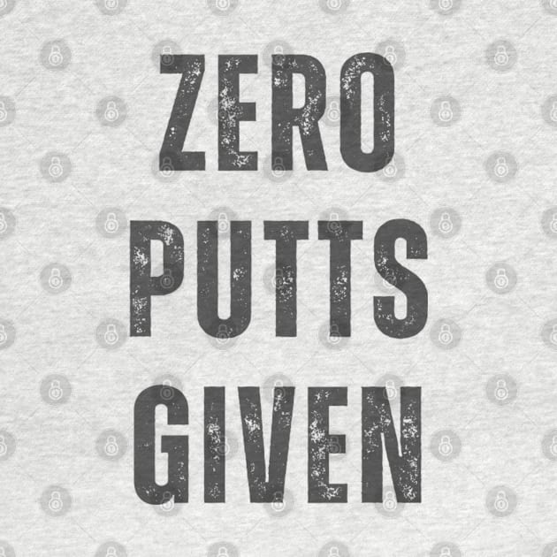 Zero Putts Given by Labidabop